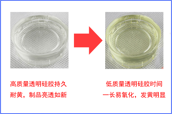 高透硅膠制品發(fā)黃，你可接受？